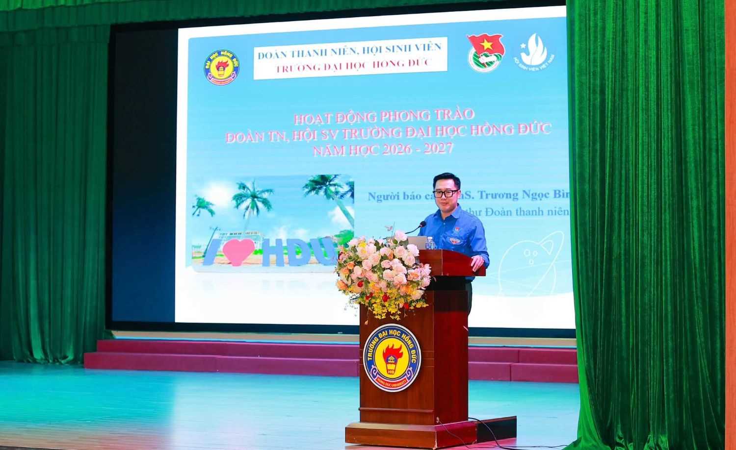 ĐOÀN THANH NIÊN – HỘI SINH VIÊN TRƯỜNG ĐẠI HỌC HỒNG ĐỨC ĐỒNG HÀNH CÙNG TÂN SINH VIÊN K29 TRONG TUẦN SINH HOẠT CÔNG DÂN 
